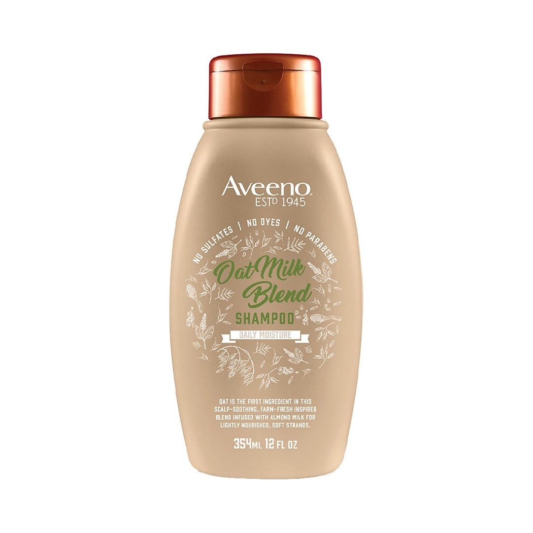 Aveeno Scalp Soothing Oat Milk Blend Shampoo 12 Fl Oz (Pack of 4)