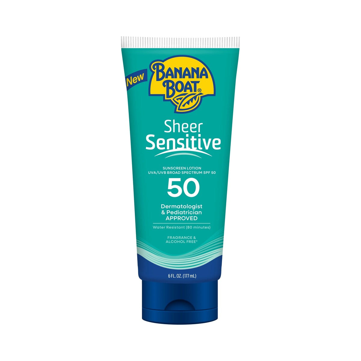 Banana Boat Sheer Sensitive Sunscreen Lotion SPF 50 6 Oz (Pack of 12) - view 2