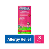 Benadryl Children's Diphenhydramine Allergy Liquid 8 fl oz (Pack of 24)