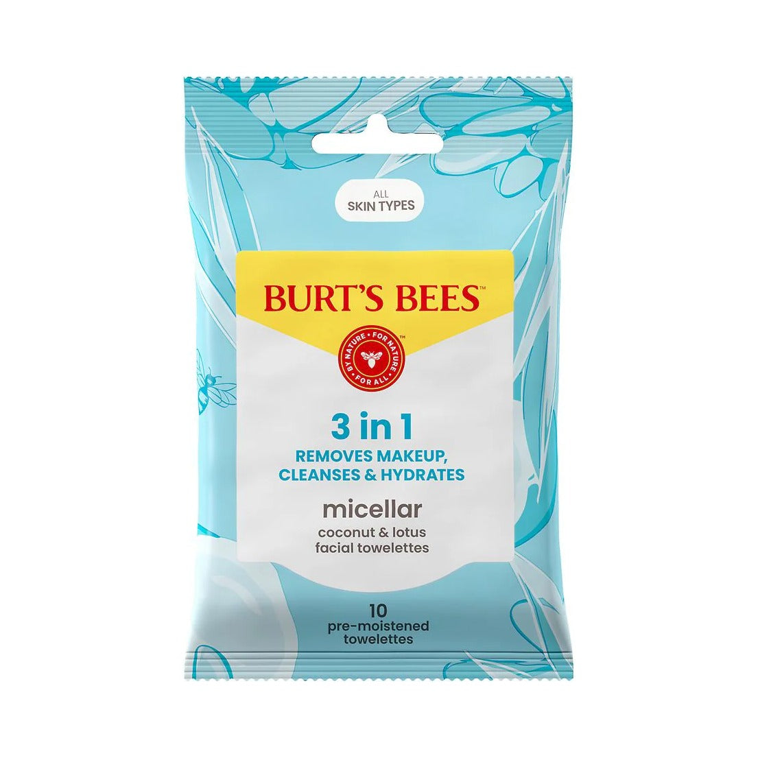 Burt's Bees Micellar Makeup Removing Towelettes (Pack of 32)