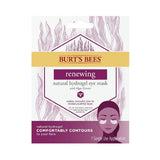 Burt's Bees Renewing Hydrogel Eye Mask 1 Count (Pack of 48)