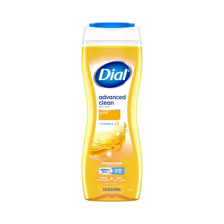 Dial Advanced Clean Body Wash Gold 16 Oz (Pack of 6)