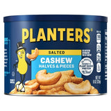 Planters Cashew Halves and Pieces 8 OZ (Pack of 12)
