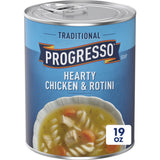 Progresso Traditional Hearty Chicken & Rotini Canned Soup 19 OZ (Pack of 12)