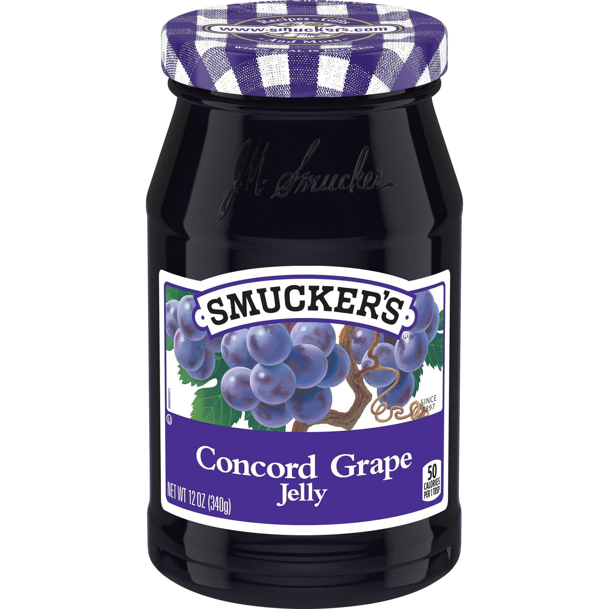 Smucker's Concord Grape Jelly, 12 OZ (Pack of 12)