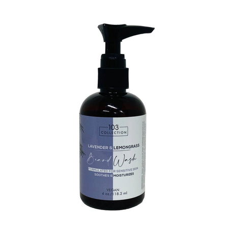 103 Collection Lavender & Lemongrass Beard Wash 4 Oz (Pack of 24)