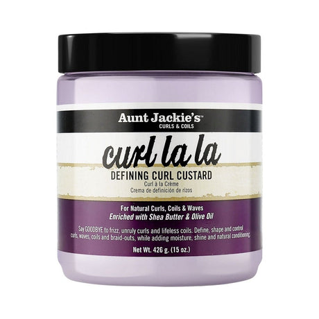 Aunt Jackie's Curl La La Defining Curl Custard 15 Oz (Pack of 12) - view 3