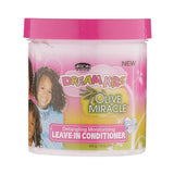 African Pride Dream Kids Olive Miracle Leave-In Conditioner 15 Oz (Pack of 12)