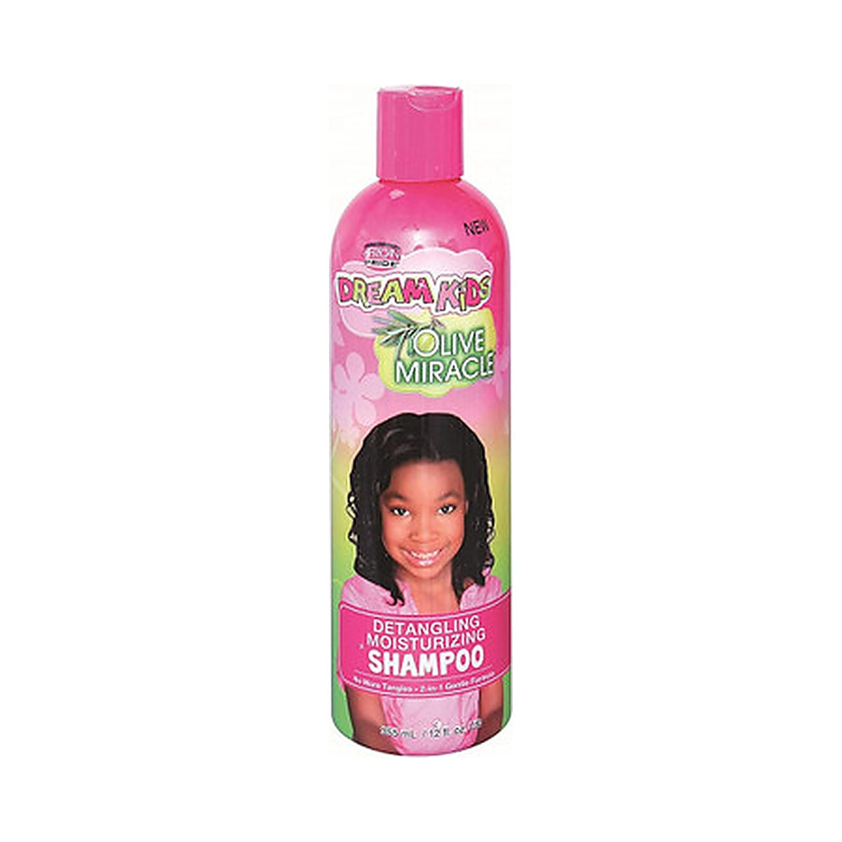 African Pride Dreamkids Olive Miracle Shampoo 12 Oz (Pack of 12)