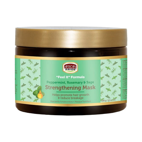 African Pride Feel It Formula Strengthening Mask 12 Oz (Pack of 6)