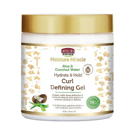 African Pride Moisture Miracle Curl Defining Gel 18 Oz (Pack of 6) - view 2