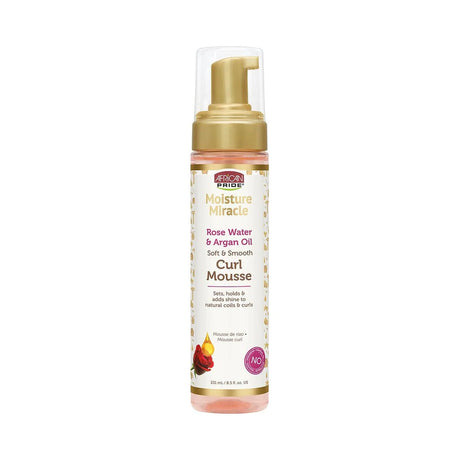 African Pride Rose Water Argan Oil Curl Mousse 8.5 Oz (Pack of 6) - view 2