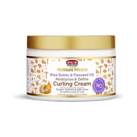 African Pride Moisture Miracle Curl Cream 12 Oz (Pack of 6)