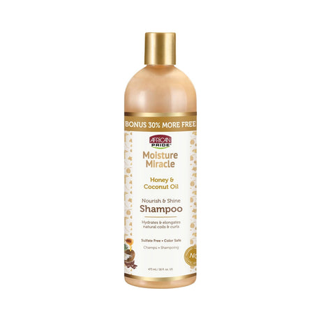 African Pride Honey & Coconut Oil Shampoo 16 Fl Oz (Pack of 6) - view 2