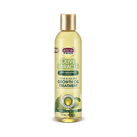 African Pride Olive Miracle Growth Oil 8 Oz (Pack of 12)
