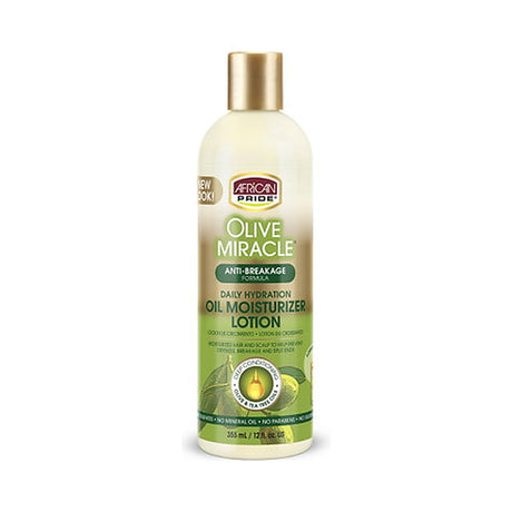 African Pride Olive Miracle Moisturizer Lotion 12 Oz (Pack of 12)