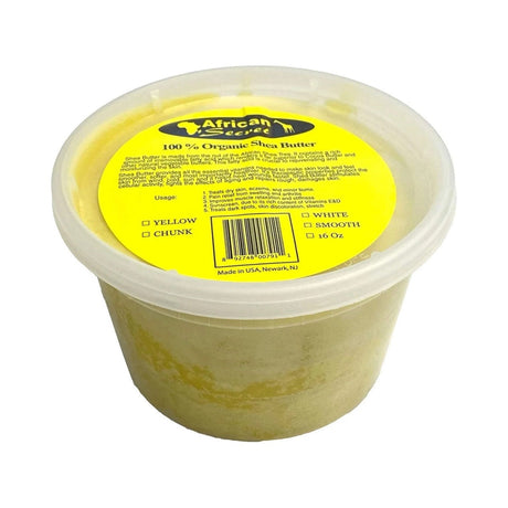 African Secret 100% Organic Shea Body Butter 16 Oz (Pack of 12)