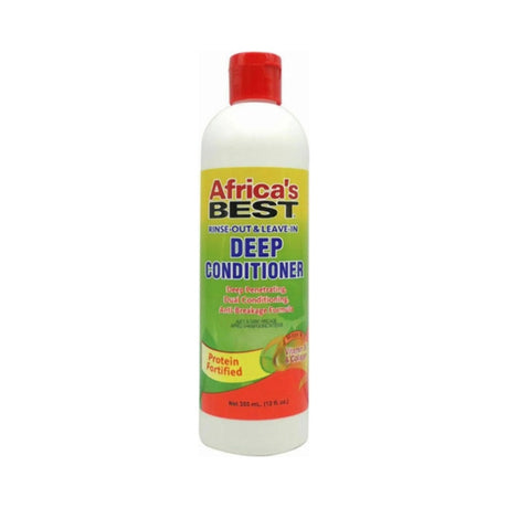 Africa's Best Rinse-Out Leave-In Deep Conditioner 12 Oz (Pack of 12)
