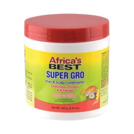 Africa's Best Super Gro Hair Scalp Conditioner 5.25 Oz (Pack of 12)