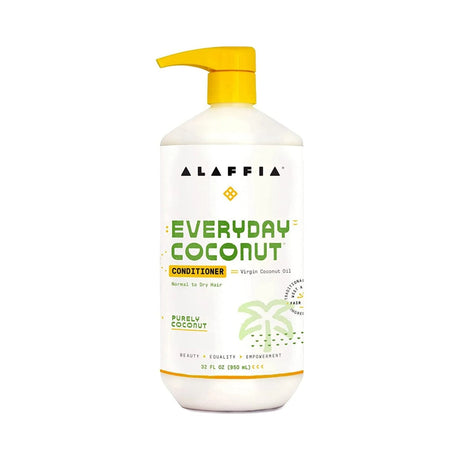 Alaffia EveryDay Coconut Ultra Hydrating Conditioner 32 Oz (Pack of 6)