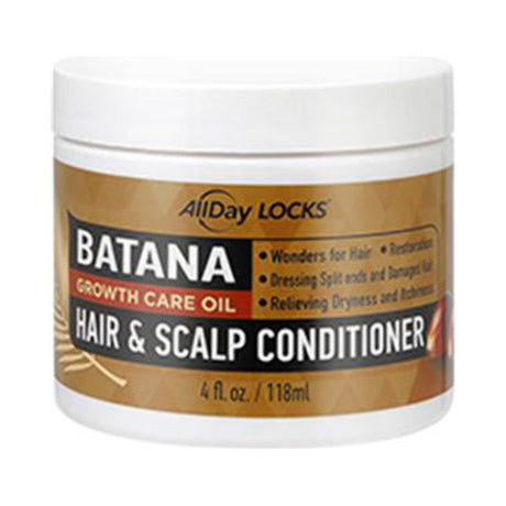 Allday Locks Batana Hair Scalp Conditioner 4 Oz (Pack of 12)