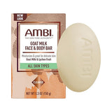 Ambi Goat Milk Face & Body Bar 5.3 Oz (Pack of 24)