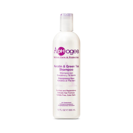 ApHogee Keratin & Green Tea Shampoo 12 Oz (Pack of 6)