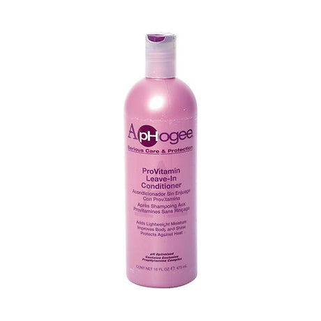 ApHogee Pro-Vitamin Leave-In Conditioner 16 Oz (Pack of 6)