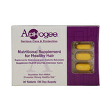 ApHogee Vitamin Supplement for Healthy Hair 30 Tablets (Pack of 12)