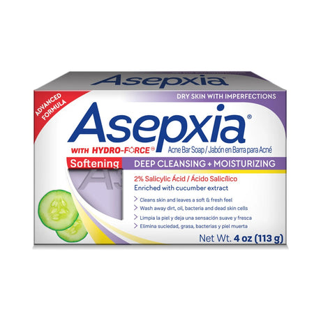 Asepxia Softening Acne Soap Bar 4 Oz (Pack of 20)