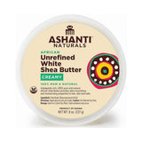 Ashanti Naturals Unrefined White Shea Butter 8 Oz (Pack of 12)