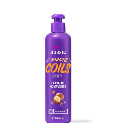 Aussie Miracle Coils Leave-In Conditioner 8.5 Oz (Pack of 12)