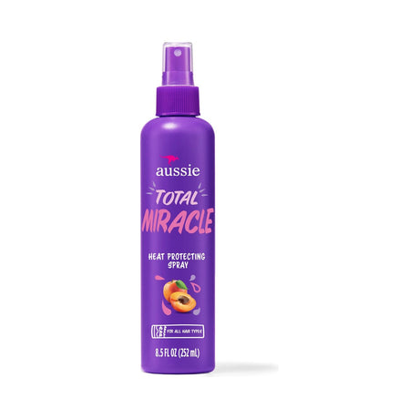 Aussie Total Miracle Heat Protecting Spray 8.5 Oz (Pack of 12)