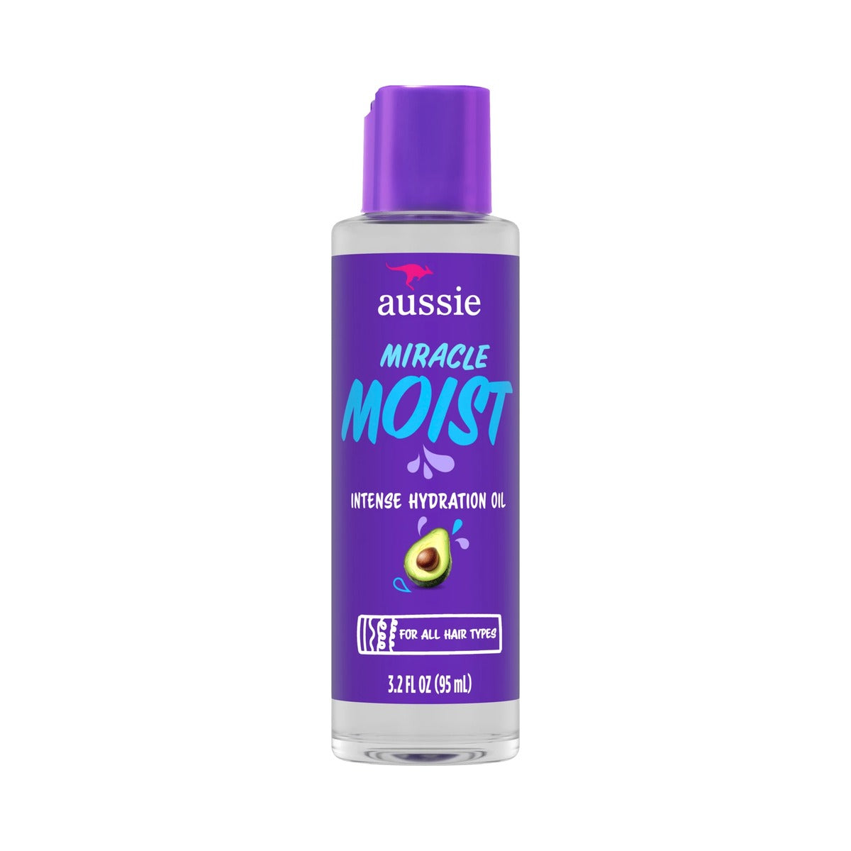 Aussie Miracle Moist Intense Hydration Oil 3.2 Oz (Pack of 12)