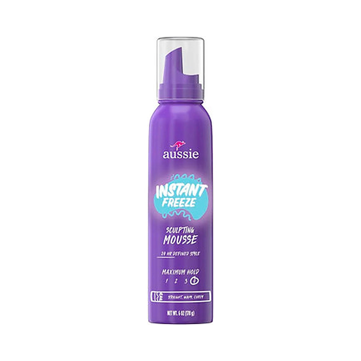 Aussie Instant Freeze Sculpting Mousse 6 Oz (Pack of 12)