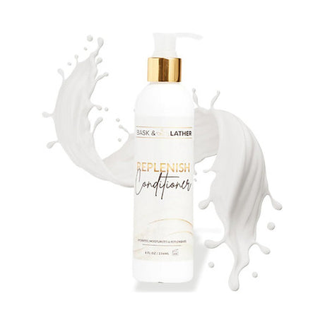 Bask & Lather Replenishing Conditioner 8 Oz (Pack of 6)