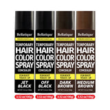 Bellatique Professional Temporary Hair Color Spray Dark Brown #2 (Pack of 48)