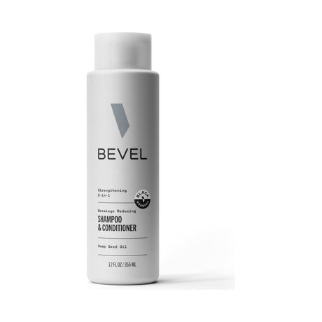 Bevel 2-in-1 Strength Shampoo 12 Oz (Pack of 12)