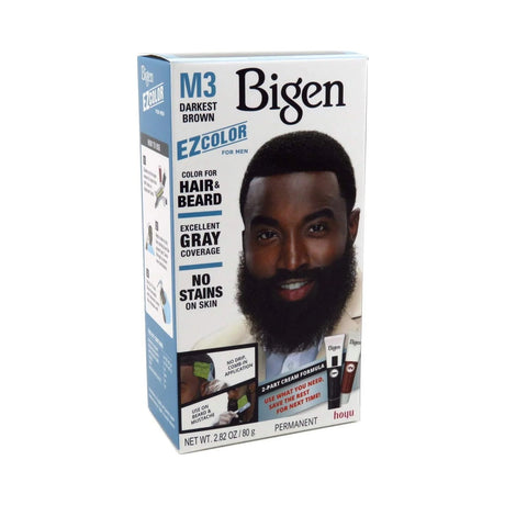 Bigen EZ Color for Men Jet Black M1 (Pack of 12)