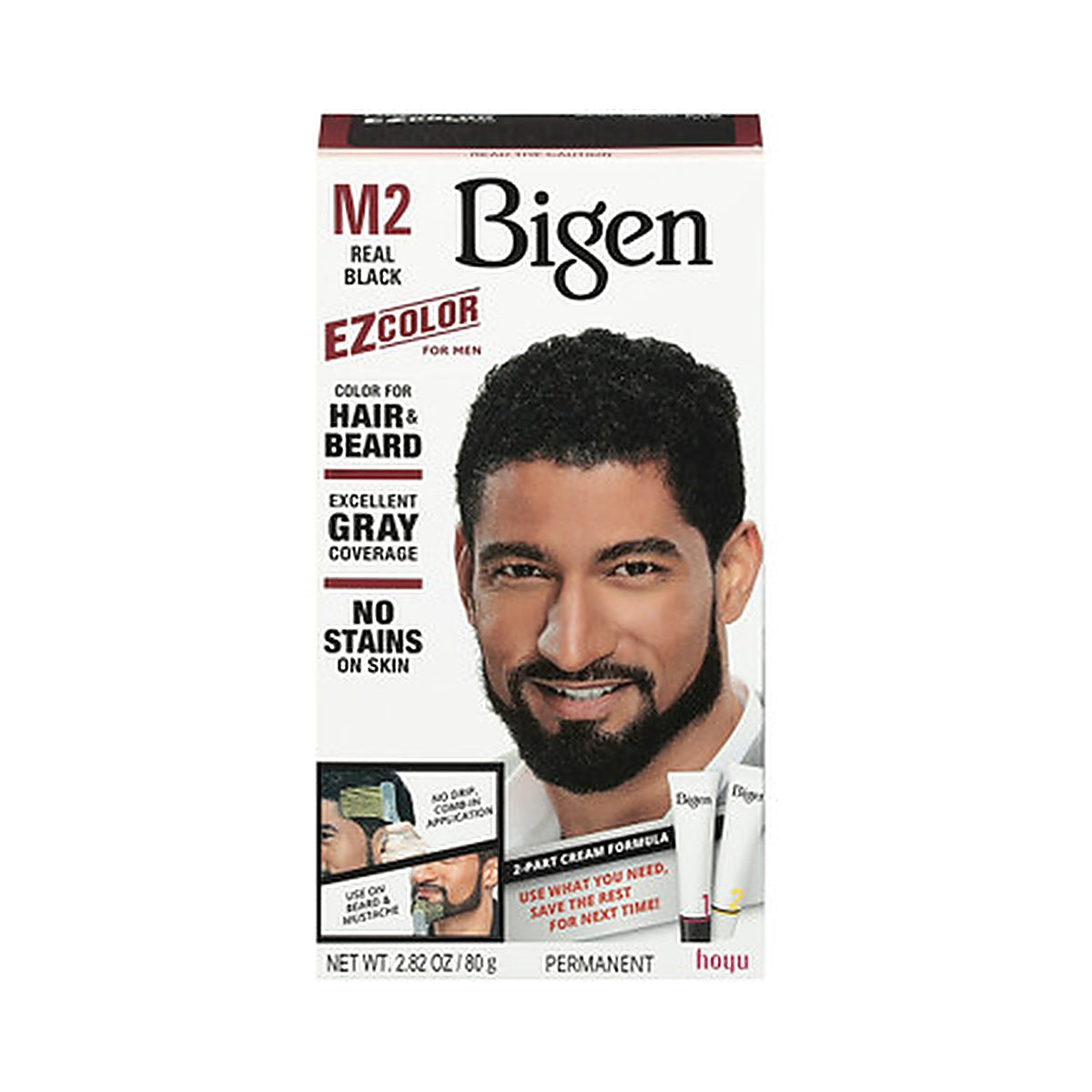 Bigen EZ Color for Men Real Black (Pack of 12)