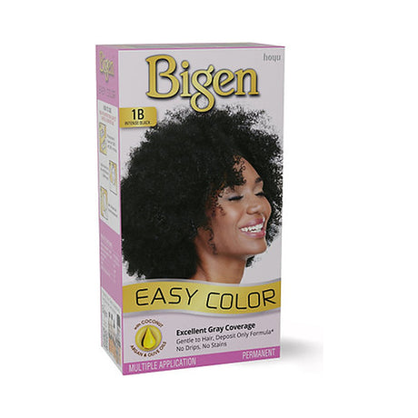 Bigen Easy Color Women Intense Black 1B 2.82 Oz (Pack of 12)