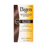 Bigen Permanent Powder Hair Color 46 Light Chestnut 0.21 Oz (Pack of 36)
