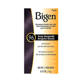 Bigen Permanent Powder Haircolor #96 Deep Burgundy (Pack of 36)