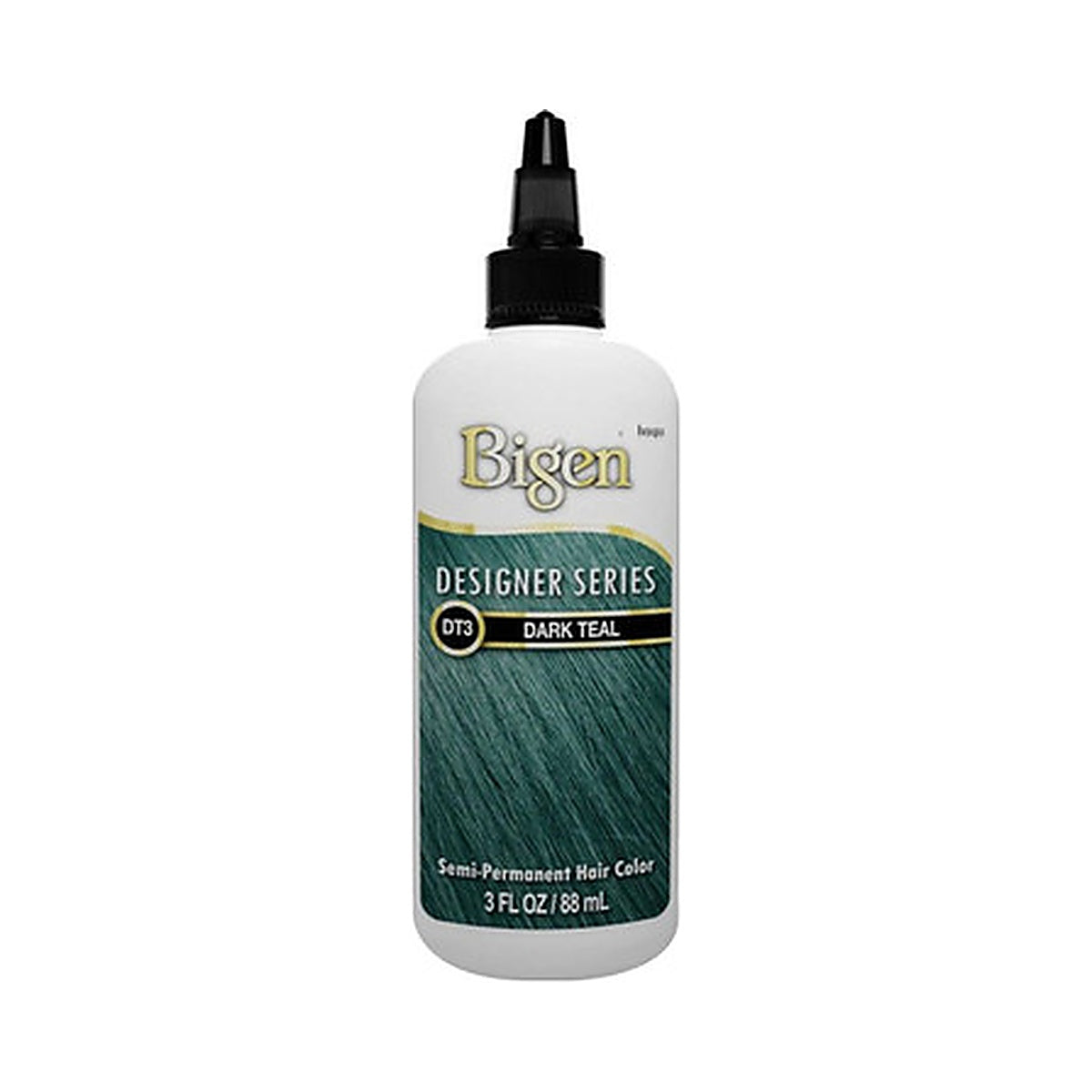 Bigen Designer Series Semi-Permanent Hair Color DT3 Dark Teal 3 Oz (Pack of 36)