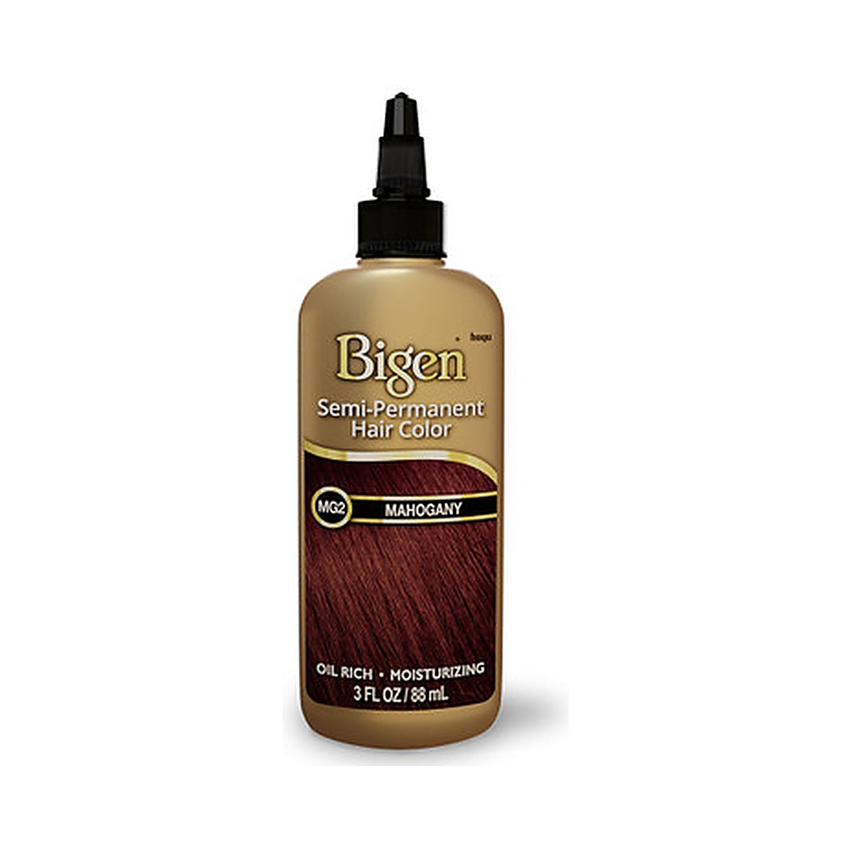 Bigen Semi-Permanent Hair Color Mahogany 3 Oz (Pack of 36)
