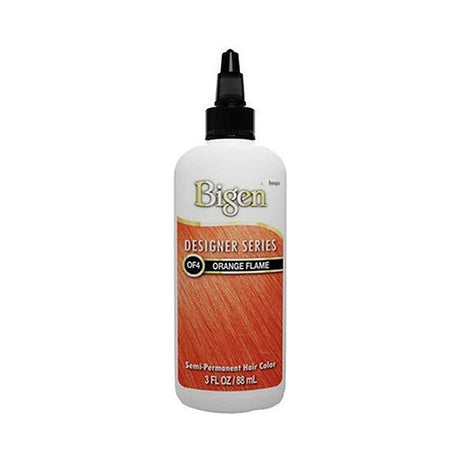 Bigen Designer Series Semi-Permanent Hair Color OF4 Orange Flame 3 Oz (Pack of 3
