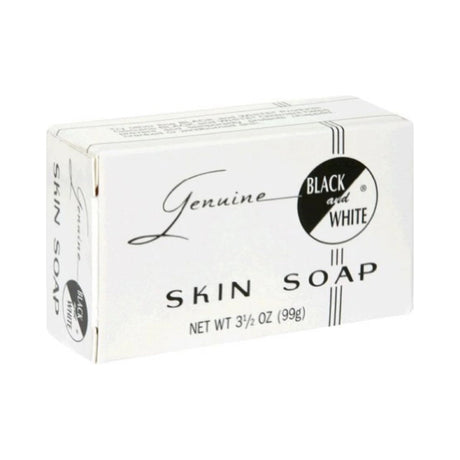 Black & White Genuine Skin Soap 3.5 Oz (Pack of 12)
