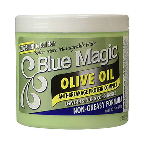 Blue Magic Olive Oil Leave-In Conditioner 13.75 Oz (Pack of 12)