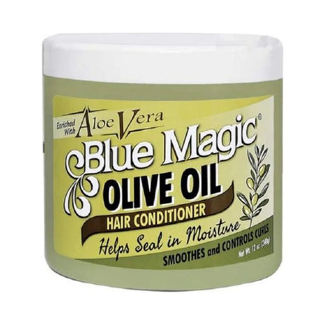Blue Magic Olive Oil Hair Conditioner 12 Oz (Pack of 12)