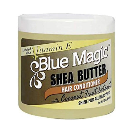 Blue Magic Shea Butter Hair Conditioner 12 Oz (Pack of 12)
